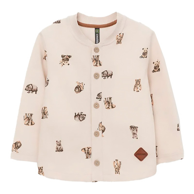 Рубашка для мальчика Crockid 302705 бежевый сафари к542 1